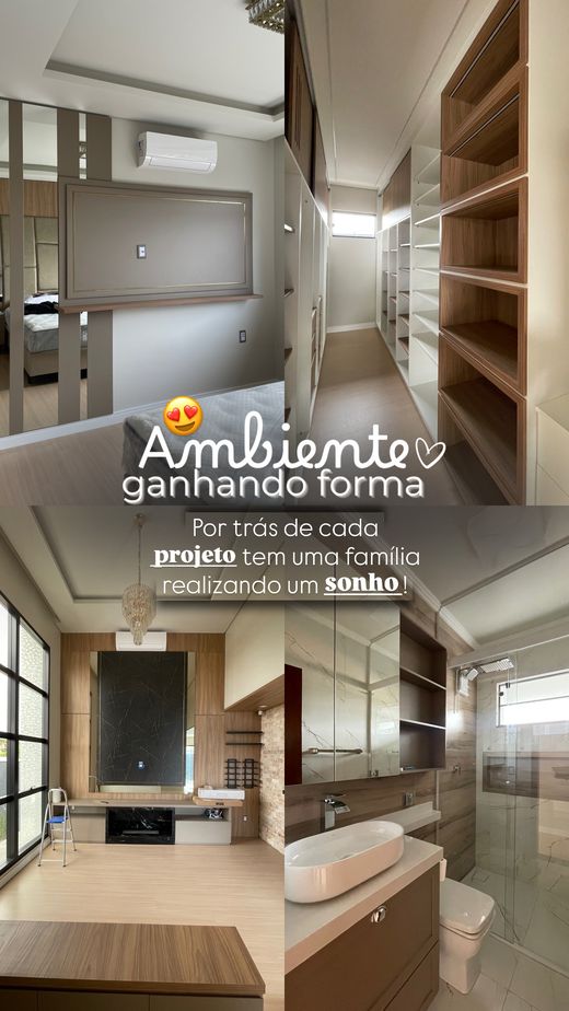Story Ambiente ganhando forma